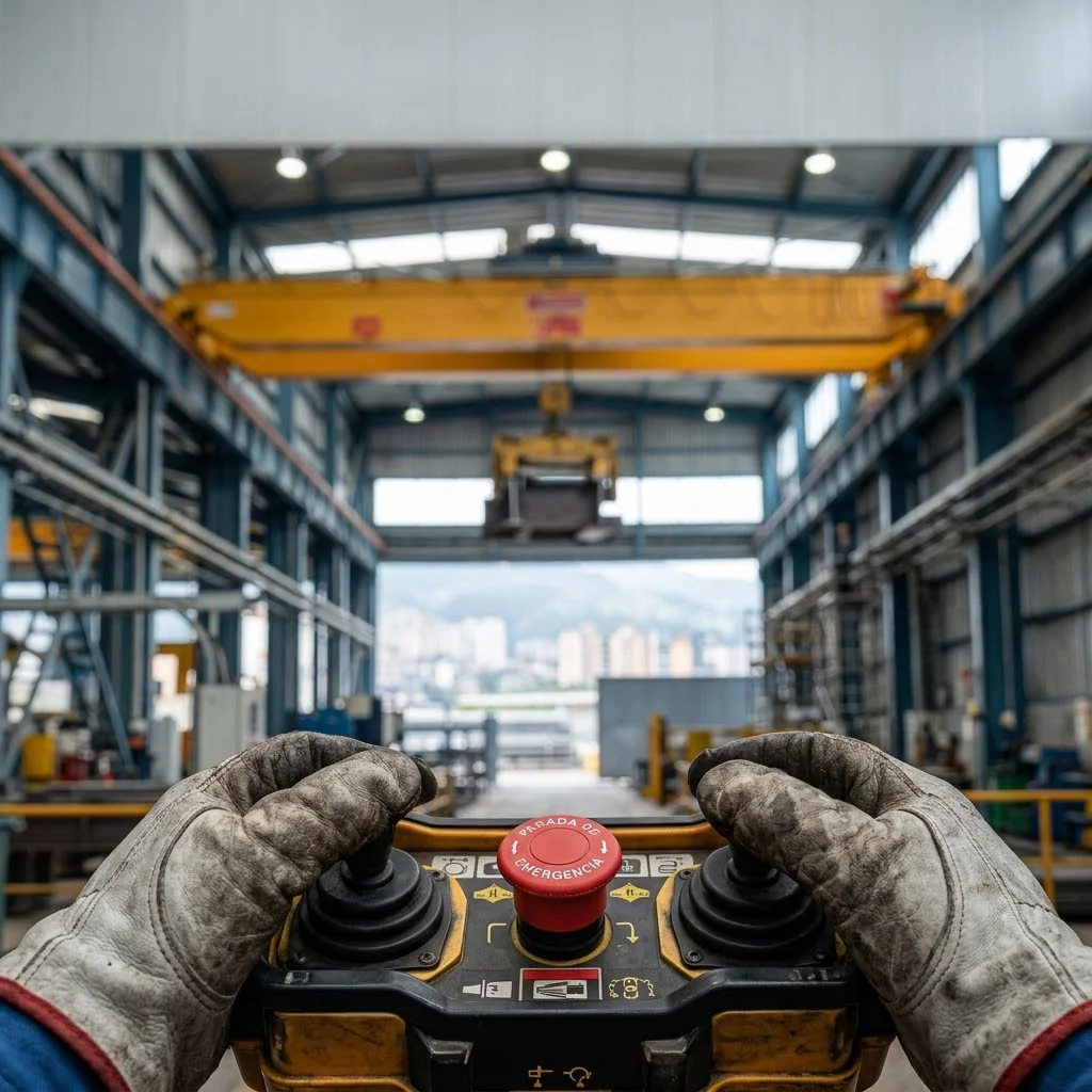 Puente grúa con control remoto cómo funciona y qué ventajas ofrece 3